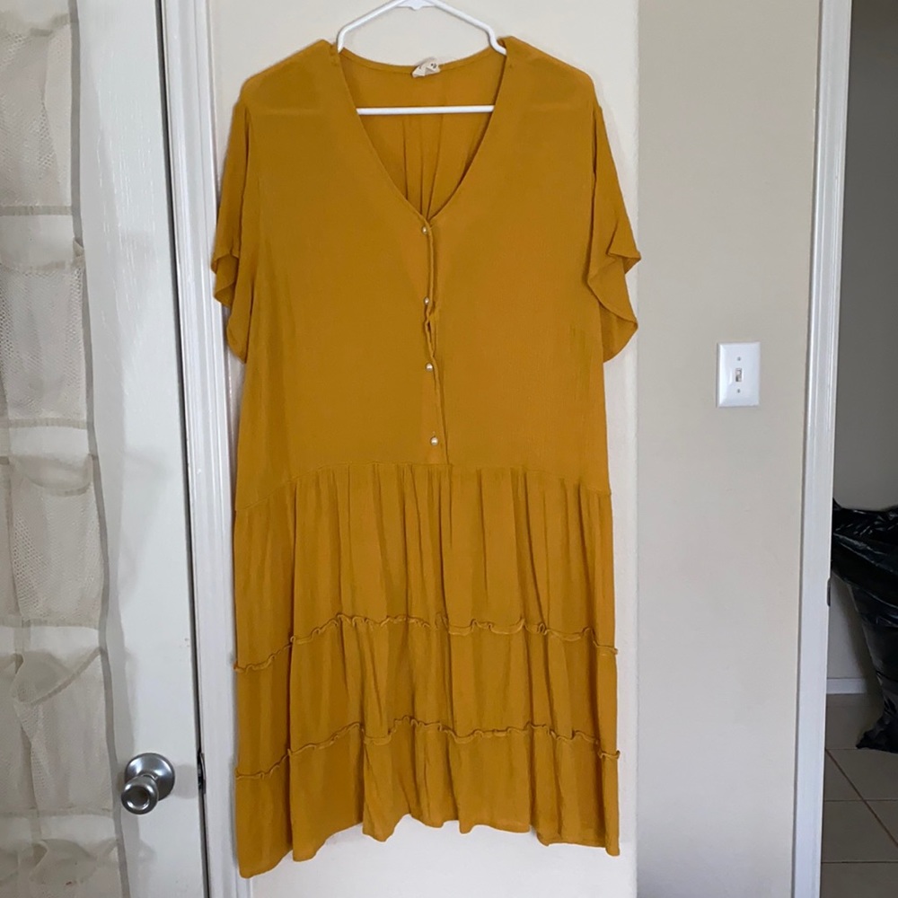 Yellow dress